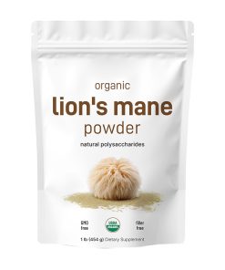Best Seller Lion’s Mane Powder (Mushroom Powder) Mega Mushroom Organic
