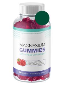 Magnesium Gummies Delicious Gummies to Help Relieve Stress, Improve Sleep, and Support Everyday Well-Being